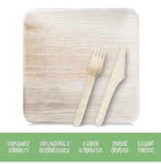 Palm Leaf Disposable Plates