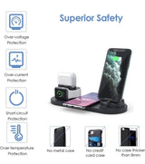Wireless Charger 4 in 1 Charging Station