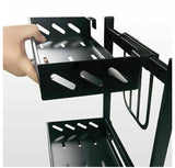 3 Tier Spice Rack Steel Kitchen Cooking Shelf Organizer Storage Bottle Holder AU