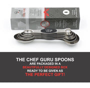 Magnetic Double-Ended Measuring Spoon Set – 6 Pieces