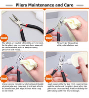 Jewellery Making Supplies Kit with Jewellery Tools, Jewellery Wires and Jewellery Findings for Jewellery Repair and Beading
