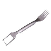 2-in-1 Stainless-Steel Watermelon Slicer & Fruit Fork