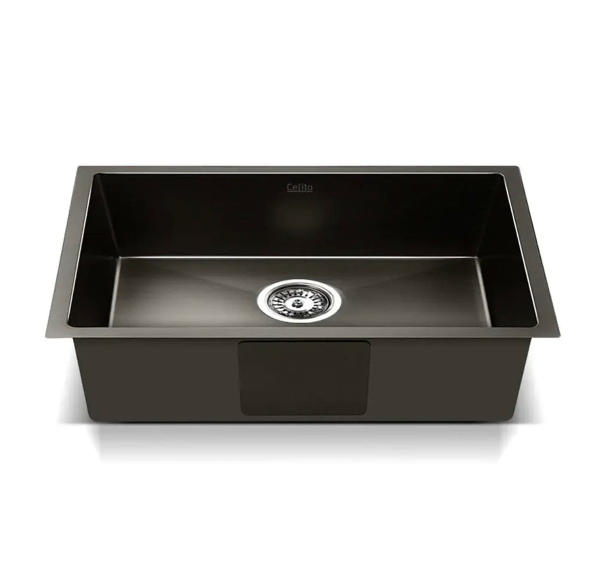 450 × 300 mm Stainless-Steel Single-Bowl Sink