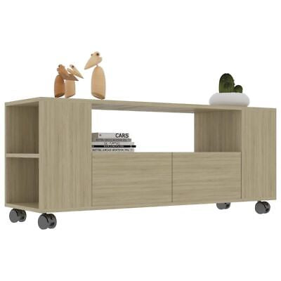 Rolling TV Entertainment Unit with Storage
