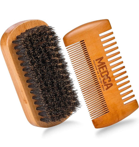 Wooden Beard and Comb Set for Men