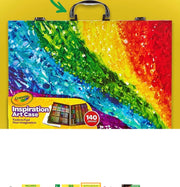 Inspiration Art Case: 140 Pieces