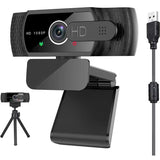 Pro Web cam 1080p Webcam with Microphone HD Video Camera, USB Web Camera with Tripod Computer Accessories Web Cam for for Recording,Conferencing,Gaming,Xbox Gamer Compatible with Windows/Mac/Laptop