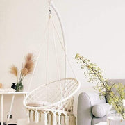 Macramé Cotton Hammock Chair – Up to 150 kg