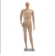 185 cm Full-Body Male Retail Mannequin with Metal Base