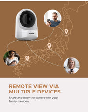 WiFi Home Camera for Baby/Pet/Nanny