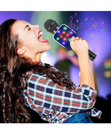 Wireless Bluetooth Karaoke Microphone 5 in 1