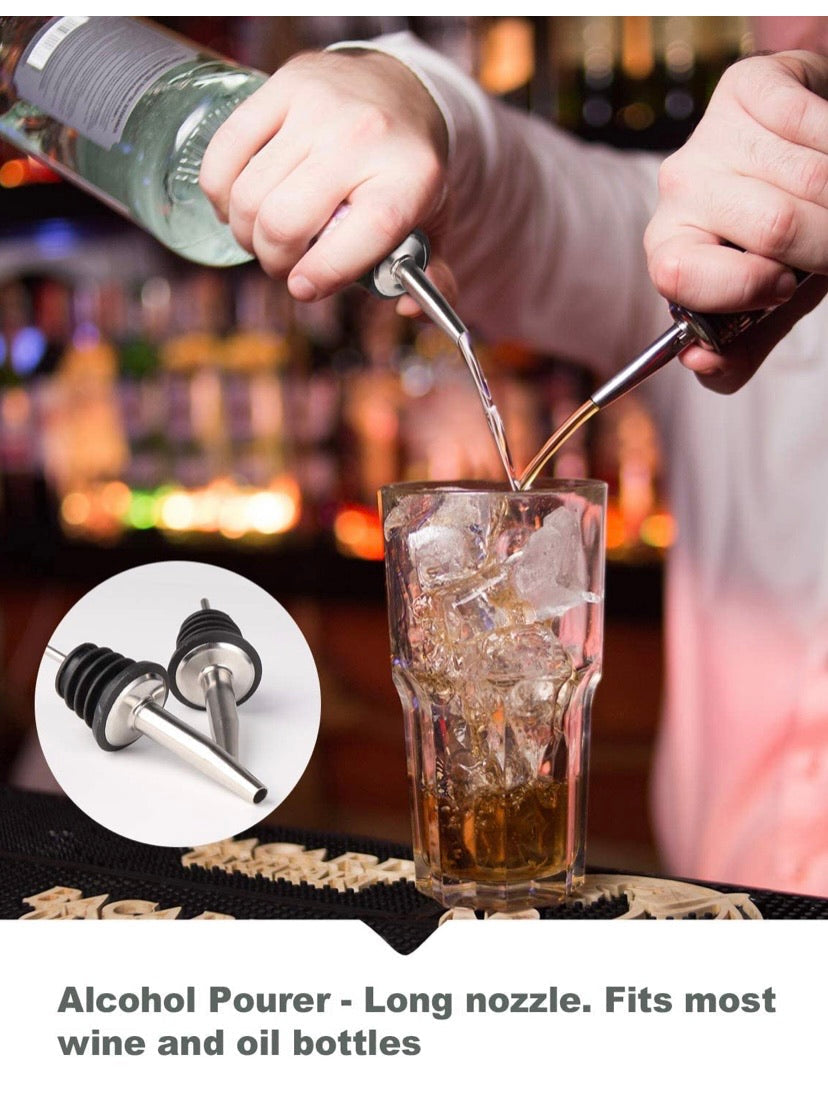 9Pcs Cocktail Shaker Set