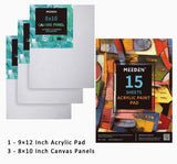 MEEDEN 71-Piece Acrylic Painting Set
