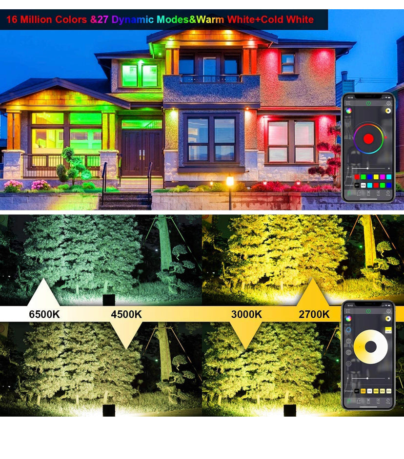 20W LED Flood Light RGB Color Changing