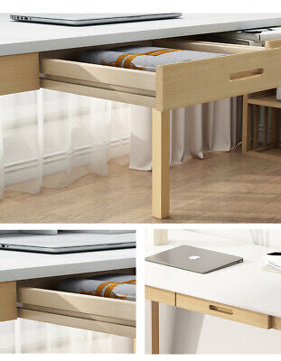 120 cm Computer Desk with Drawer & Storage