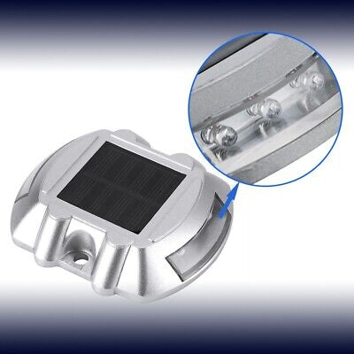 Blue LED Solar Pathway & Deck Marker Lights – 2 Pack