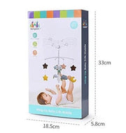 Kids Wind-Up Baby Musical Crib Mobile, Raccon