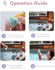 Bath Bombs Gift Set, JRINTL 12 made Fizzies, Shea & Coco Butter Dry Skin Moisturize, Perfect for Bubble & Spa Bath. Handmade Birthday Mothers day Gifts idea For Her/Him, wife, girlfriend