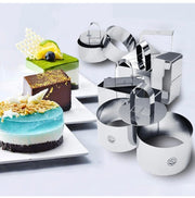 Stainless Steel Dessert Rings- 12 Pcs