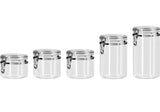 5-Piece Acrylic Canister Set