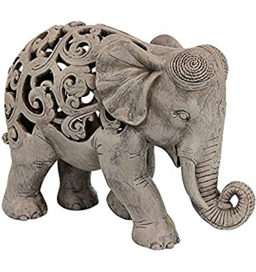 Anjan The Elephant Jali Sculpture