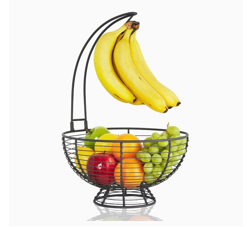 Fruit Basket with Banana Hanger