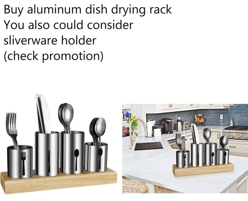 Aluminum Dish Drying Rack