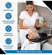 Inflatable Hair Washing Tray Set