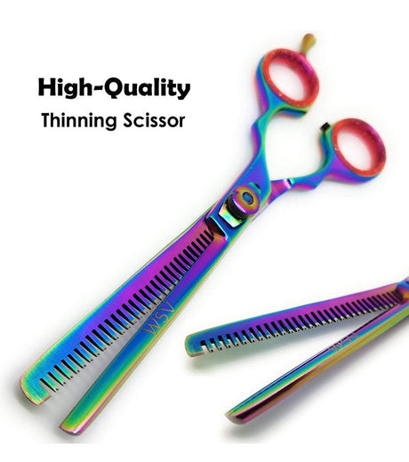 Professional/Salon/Home/Pet | Hairdresser Shears Set Includes Thinning//Texturizing
