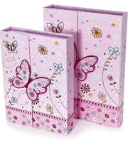 Butterly Gift Idea for Girls Boxed Children's Notebook and Stationery Gift Set