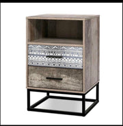 Wood Bedside Stand