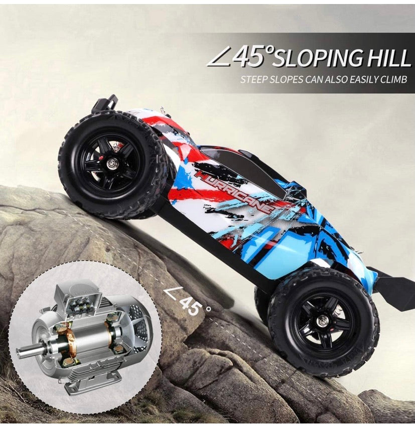 18321 4WD Off-Road RC Monster Truck 1:18th 2.4GHz Remote Control
