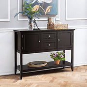 Buffet Sideboard Cabinet Kitchen Cupboard Storage Shelf Hall Console Table Wood