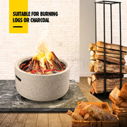 45 cm Portable Fire Pit, BBQ & Smoker