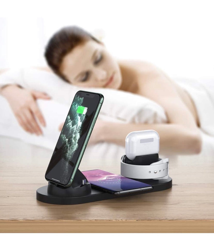 Wireless Charger 4 in 1 Charging Station