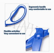 Scissor-Style Handheld Pet-Waste Scooper