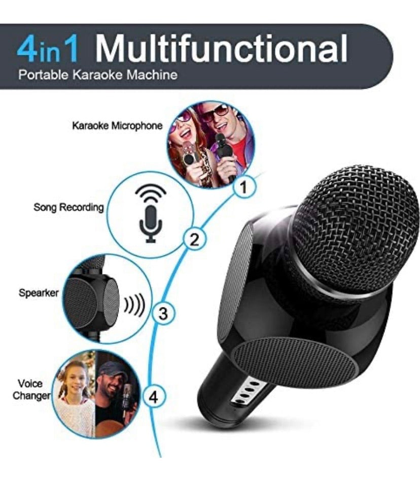 MODAR 10 W Dual-Speaker Bluetooth Karaoke Microphone