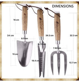 3 Piece Garden Tool Set
