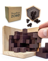 3D Wooden Brain Teaser Puzzle