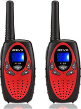 Retevis RT628 Kids Walkie Talkies 8 Channel FRS Toy for Kids Uhf FRS 2 Way Radio Toy(Red, 2 Pack)