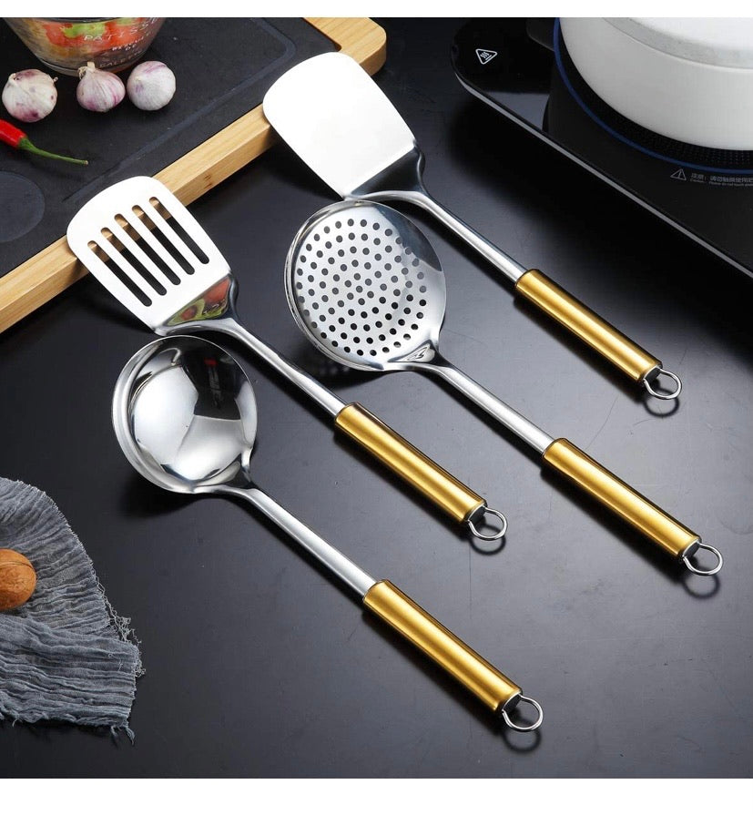 Stainless Steel Cooking Utensil Sets 12 Pcs