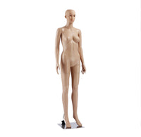 175cm Full-Body Female Display Mannequin with Metal Base