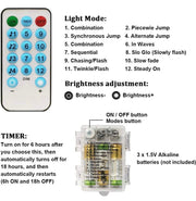 Led String Lights Battery Powered 2 Pack 10M