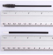 200 Disposable Mascara Wand Spoolies and Lip Brushes, Lipstick Lipgloss Applicator for Eyebrow Eyelash Extension Makeup Kits