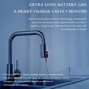 Touchless Motion-Sensor Faucet Adapter – USB Rechargeable