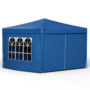 Gazebo Outdoor Camping Wedding Tent Side w/Wall & Window Folding Canopy