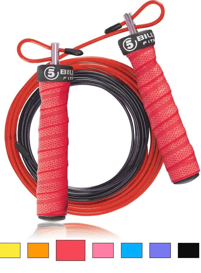 Adjustable Ball-Bearing Speed Jump Rope – 7 Colours