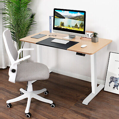 Standing Desk  Electric Motorised Height Adjustable Sit Stand Table Home Office