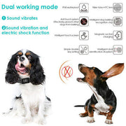 Anti Bark Dog Training Collar Sound&Vibration Stop Barking Automatic Pet
