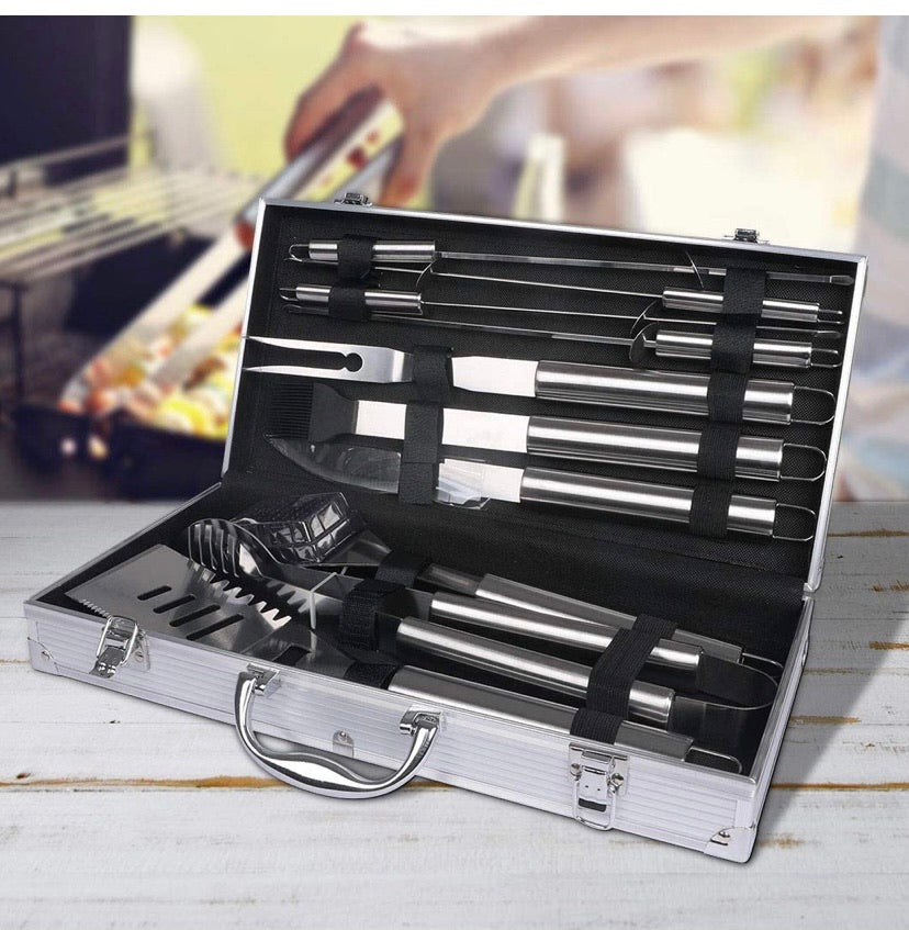 Stainless Steel BBQ Tool Set